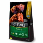 ração cibau cães filhotes raças pequenas frango 1kg (mp)