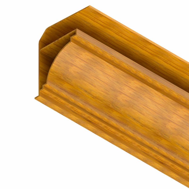perfil pvc colonial 6m cerejeira rajado - plasmeg (mp)