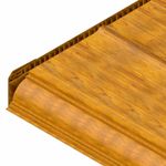 perfil pvc colonial 6m cerejeira rajado - plasmeg (mp)