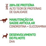 ração balance premium especial cães filhote raças médias e grande carne 10,1kg (mp)