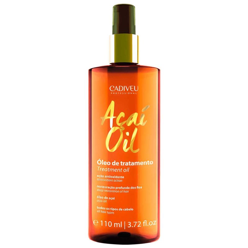 óleo de tratamento capilar cadiveu professional açaí 110ml (mp)