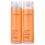 kit shampoo e condcionador cadiveu professional essentials bye bye frizz 250ml (mp)