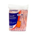 canudo sachê strawplast 5mm tradicional pacote com 500 unidades (mp)