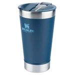 copo térmico stanley com tampa navy 473ml (mp)