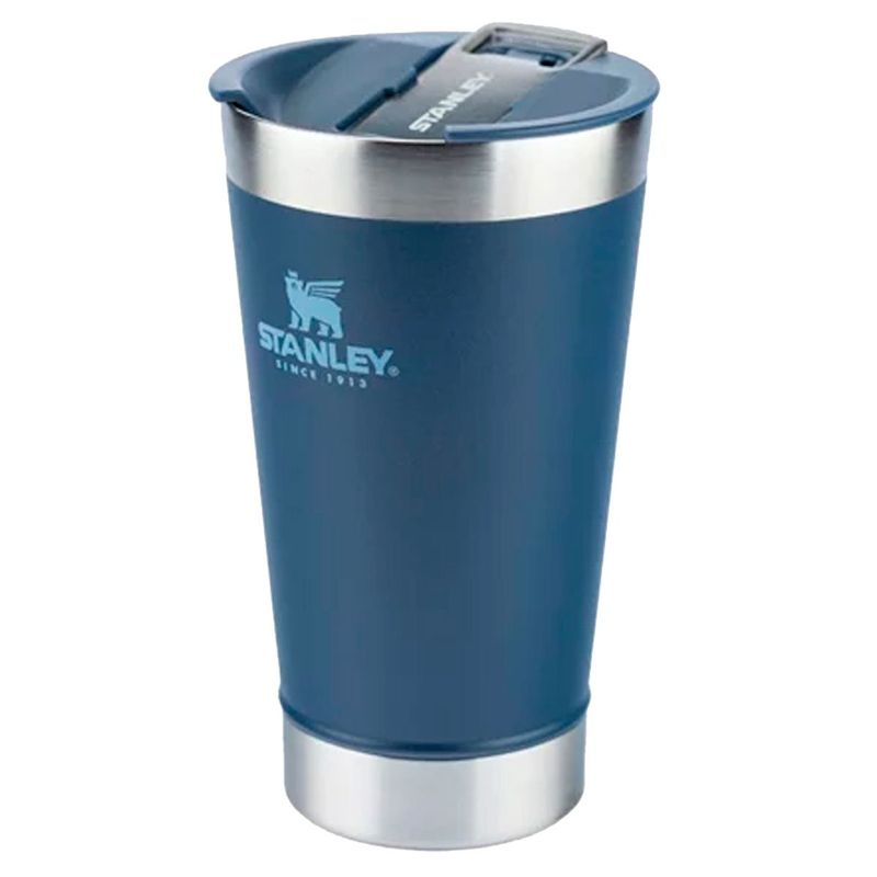 copo térmico stanley com tampa navy 473ml (mp)