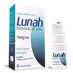 lunah 1mg/ml solução oftálmica 10ml