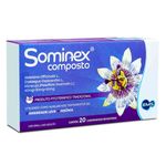 sominex composto 20 comprimidos revestidos ems