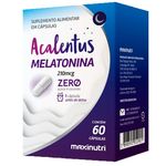 acalentus melatonina 60 cápsulas maxinutri
