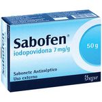 sabofen 7mg/g sabonete antisséptico 50g geyer