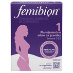 femibion 1 planejamento e início da gravidez 28 comprimidos