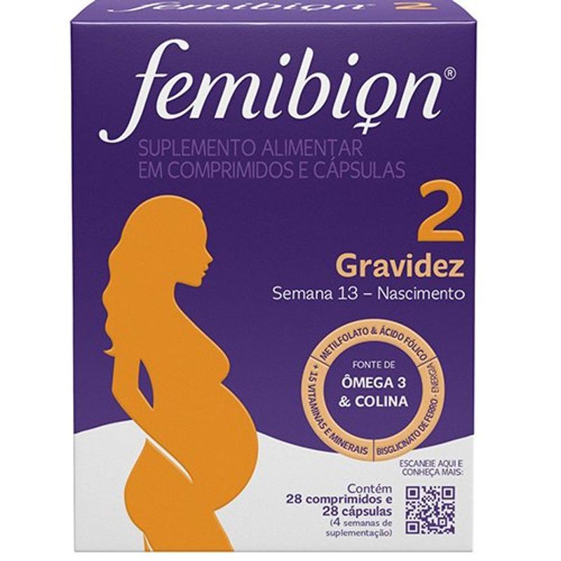 femibion 2 gravidez 28 comprimidos e 28 cápsulas