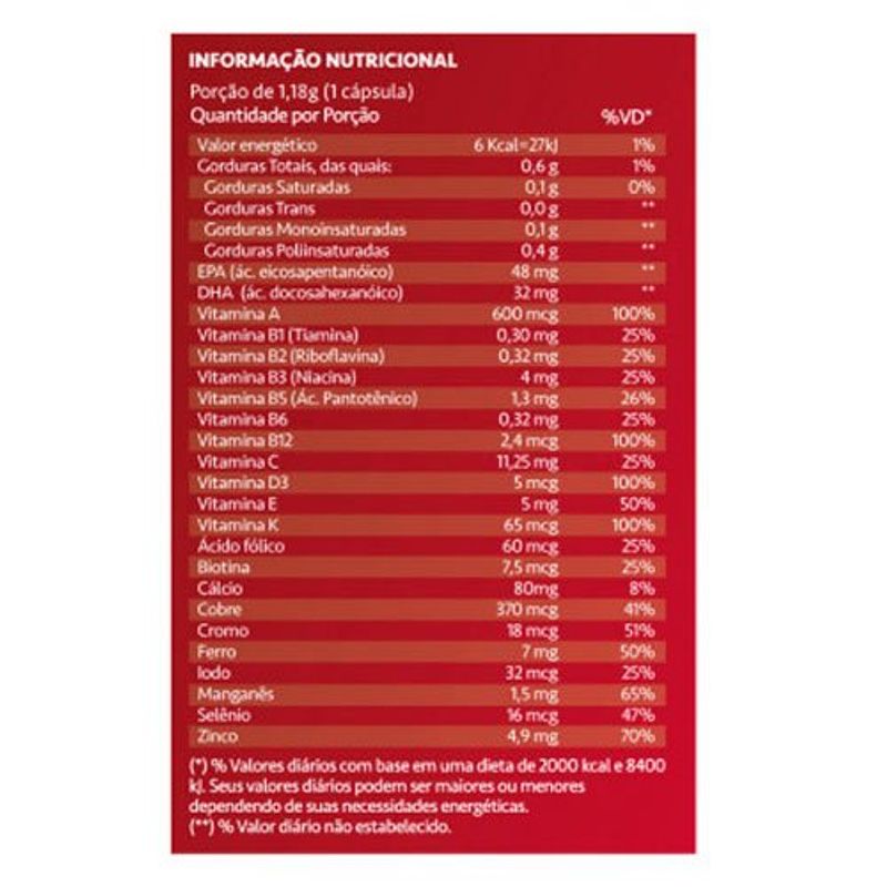 primafish 30 cápsulas maxinutri