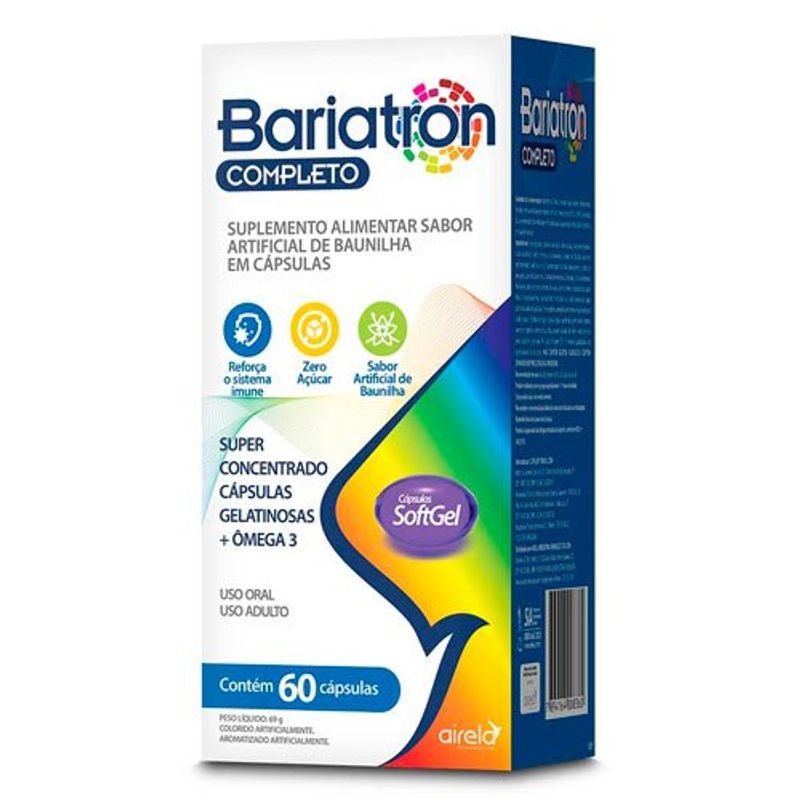 bariatron completo 60 cápsulas airela