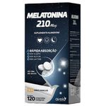 melatonina 210mcg 120 comprimidos sabor maracujá airela