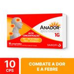 anador 1g 10 comprimidos sanofi similar