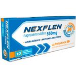 nexflen 550mg 10 comprimidos revestidos legrand