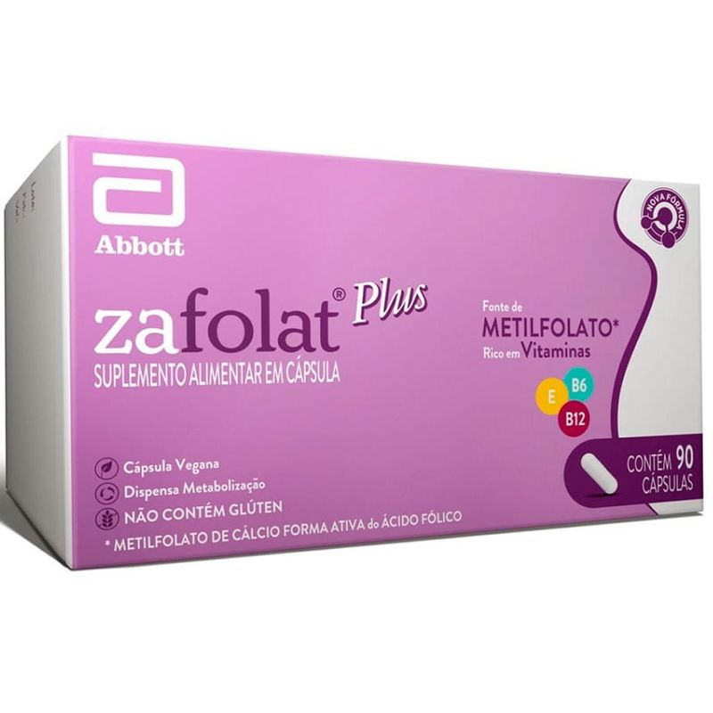 zafolat plus 90 cápsulas abbott