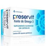 preservit 60 cápsulas ômega 3 cristália