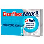 dorflex max 600+70+100mg 16 comprimidos sanofi