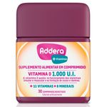 addera + vitaminas 30 comprimidos revestidos mantecorp