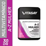 vitasay a-z mulher 30 comprimidos