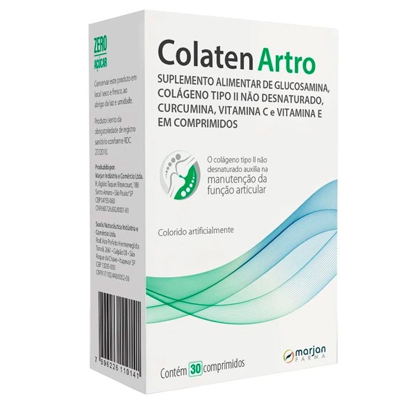 colaten artro 30 comprimidos revestidos marjan