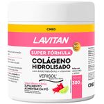 lavitan colágeno verisol 300g sabor hibisco e limão