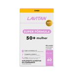 lavitan 50+ mulher super fórmula 60 comprimidos revestidos cimed