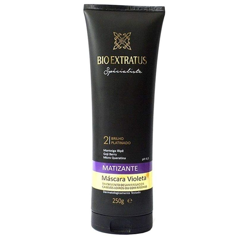 máscara bio extratus spécialiste violeta matizante 250g