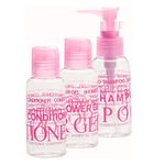 kit para viagem marco boni 3 frascos 80ml 1 necessaire