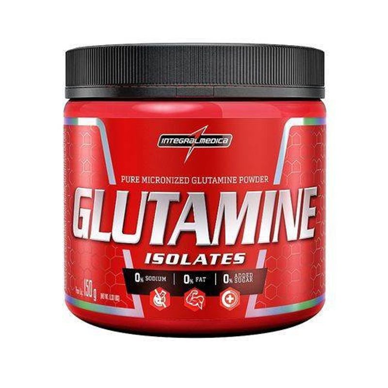 suplemento aminoácido integralmédica glutamine grade natural 300g