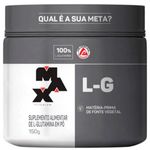 suplemento aminoácido max titanium l-glutamina 150g
