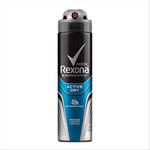 desodorante aerosol rexona men active masculino 90g