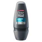 desodorante roll-on dove men+care clean comfort masculino 50ml