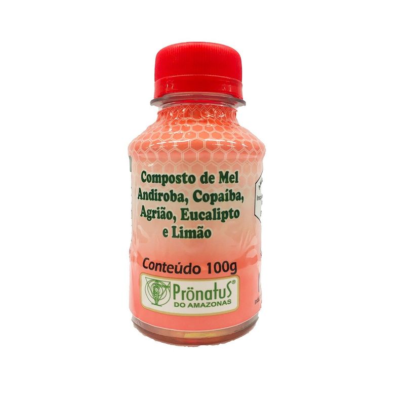 composto de mel andiroba copaíba agrião eucalipto pronatus 100g