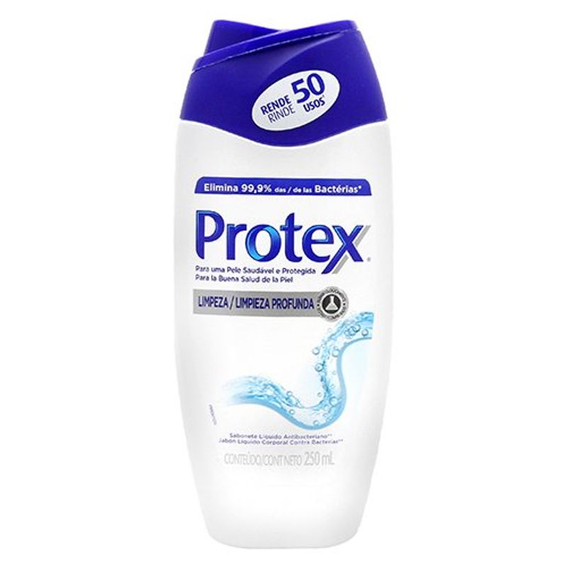 sabonete líquido protex limpeza profunda 250ml