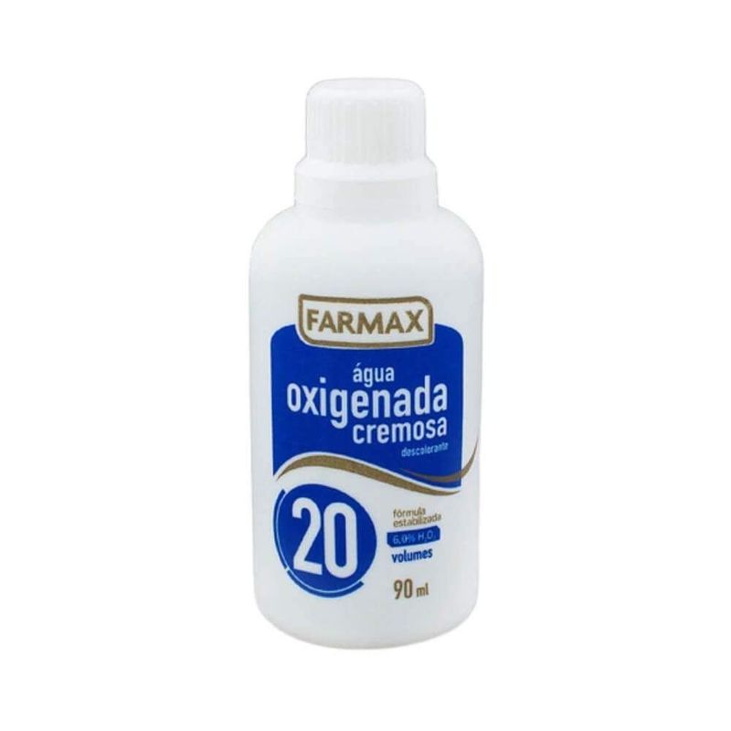 água oxigenada farmax vol 20 90ml