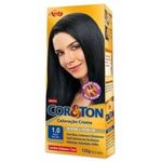 tintura para cabelo cor&ton preto azulado 1.0