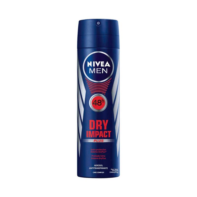 desodorante aerosol nivea dry impact 150ml