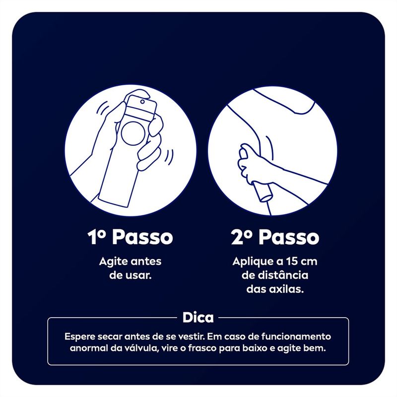 desodorante aerosol nivea invisible black & white power 150ml