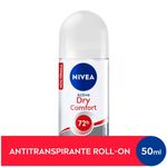 desodorante roll on nivea dry comfort 50ml