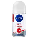 desodorante roll on nivea dry comfort 50ml