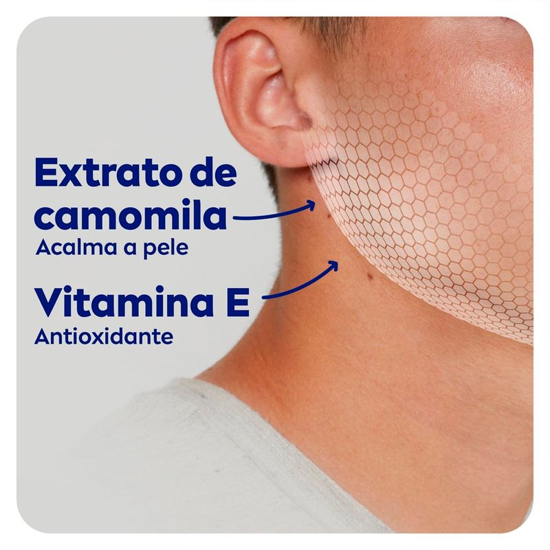 espuma de barbear nivea sensitive 200ml