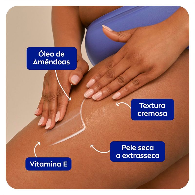 hidratante corporal nivea milk 200ml