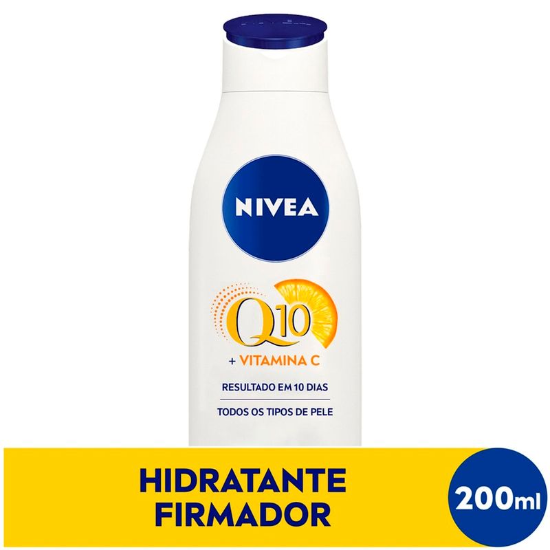 hidratante corporal nivea firmador q10 plus 200ml