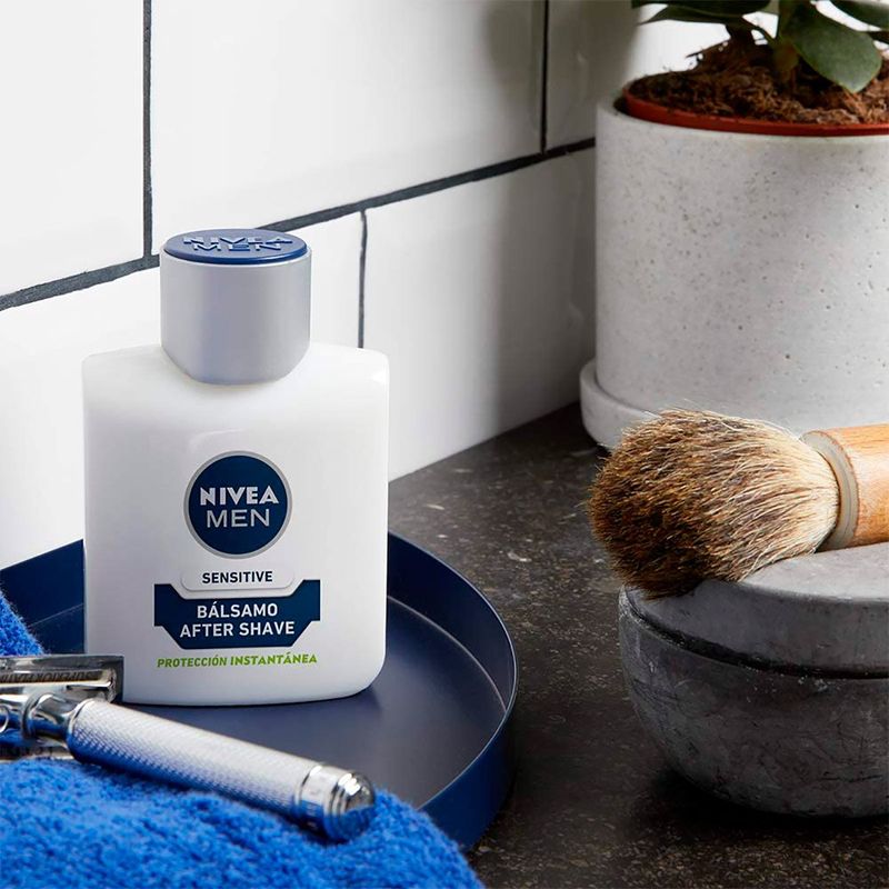 pós barba bálsamo nivea men sensitive 100ml