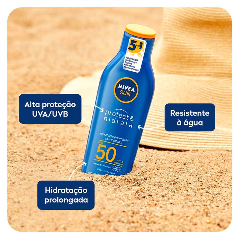 protetor solar nivea fps 50 200ml