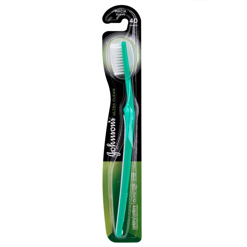 escova dental johnson & johnson ultra clean grande macia