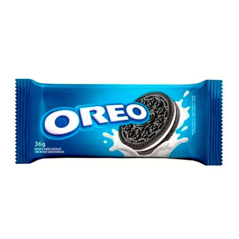 biscoito oreo original chocolate recheio de baunilha 36g