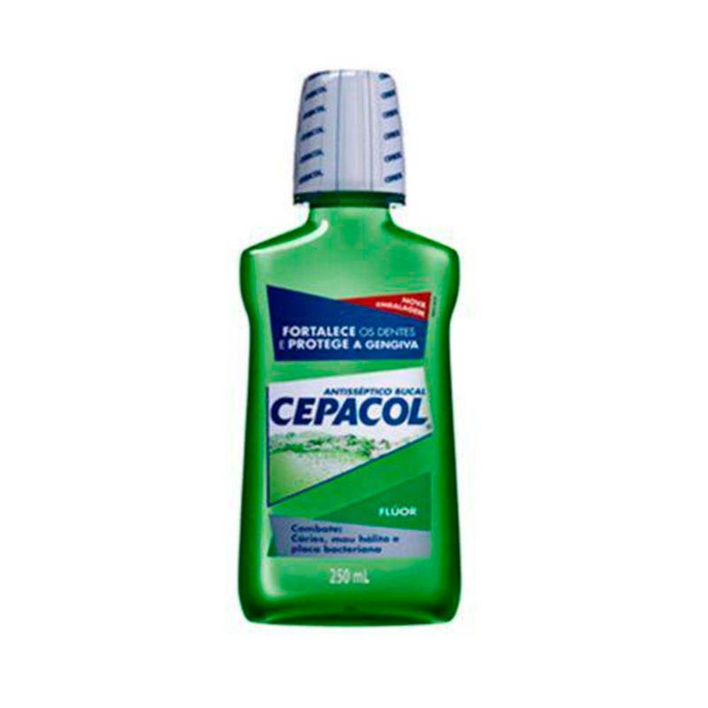 antisséptico bucal cepacol flúor 250ml